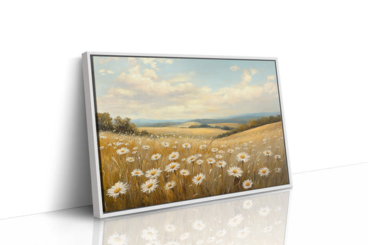 Summer Daisies Dance Through Golden Fields