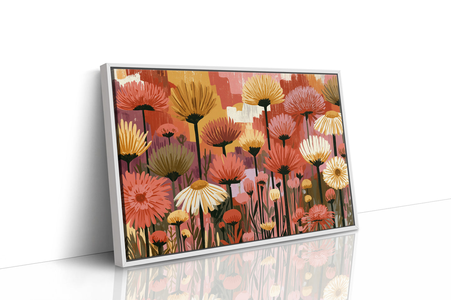 Daisy Meadow, Terracotta Dusk
