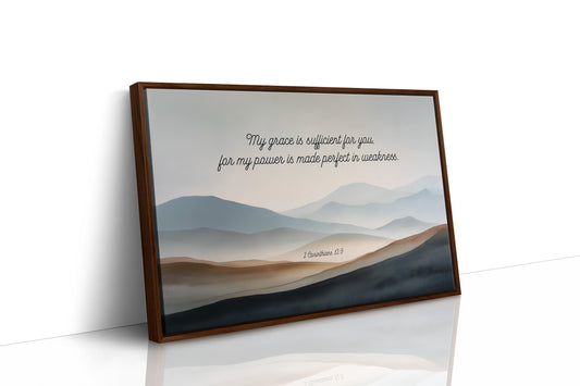 Misty Mountains Carry Sacred Verse