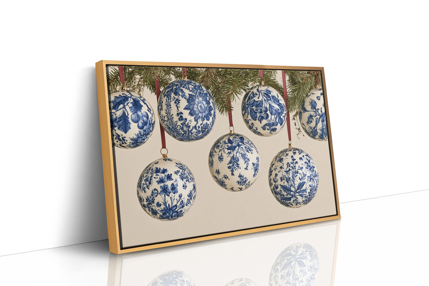 Blue Toile, Up Close