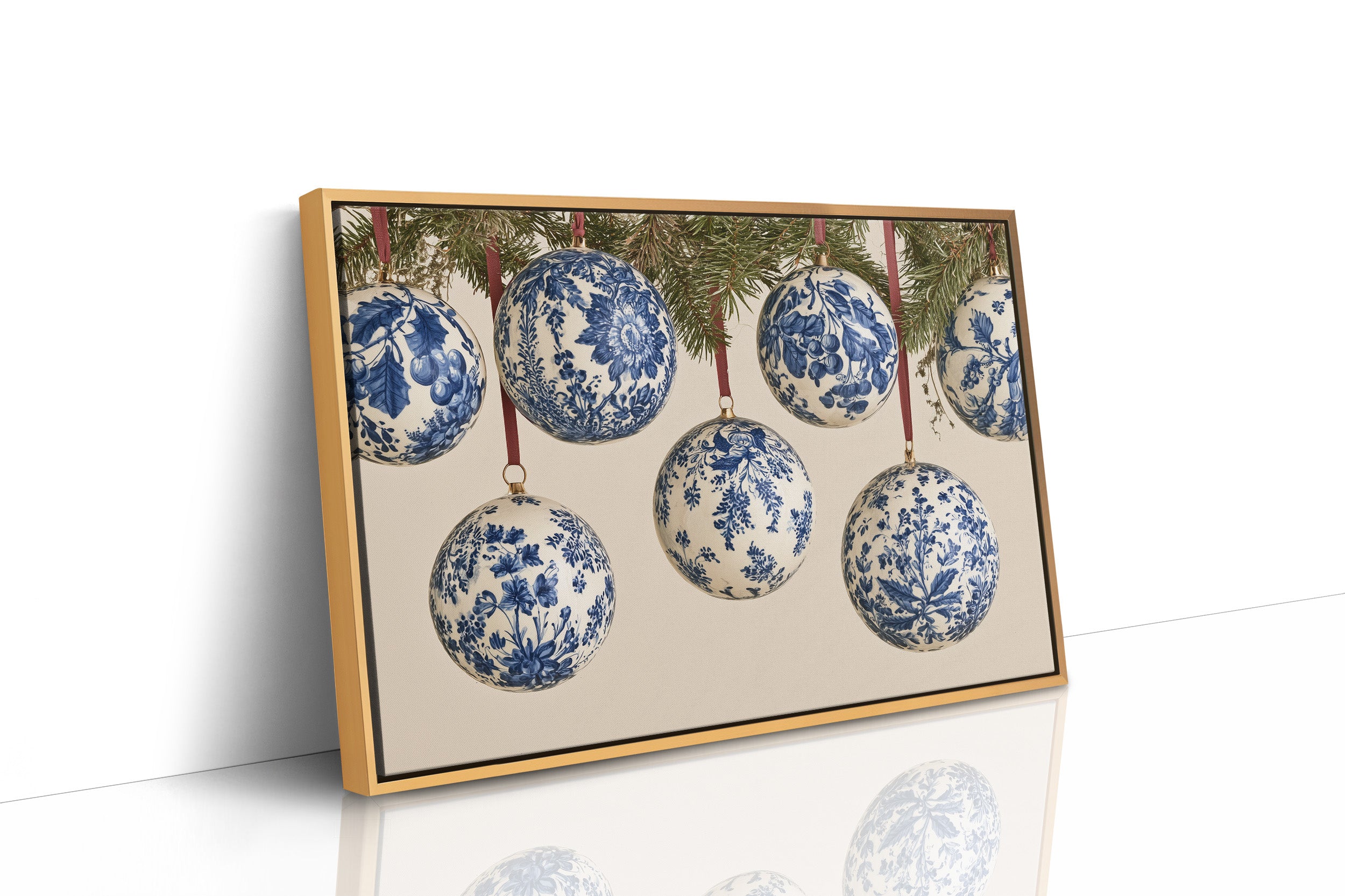 Blue Toile, Up Close