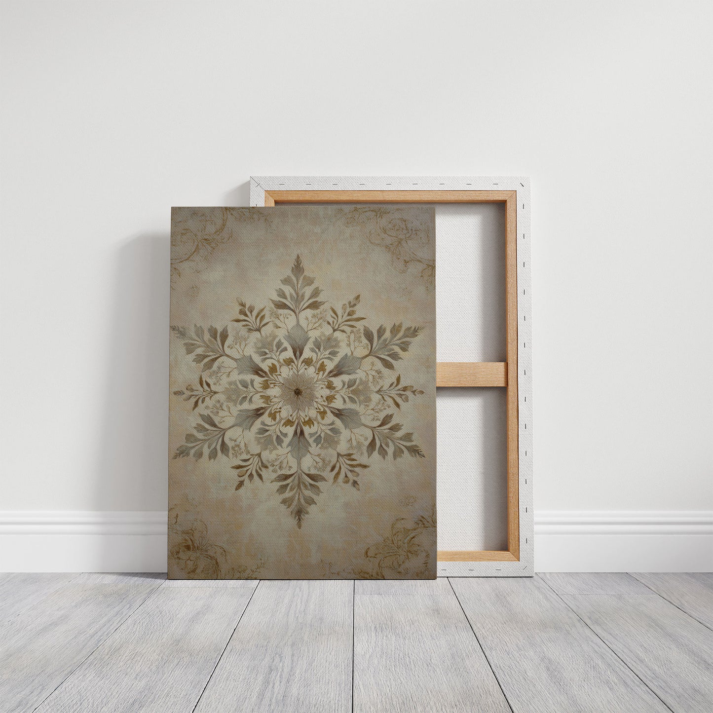 Frost Petals Dance In December Light