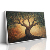 Ancient Olive Dances At Dawn