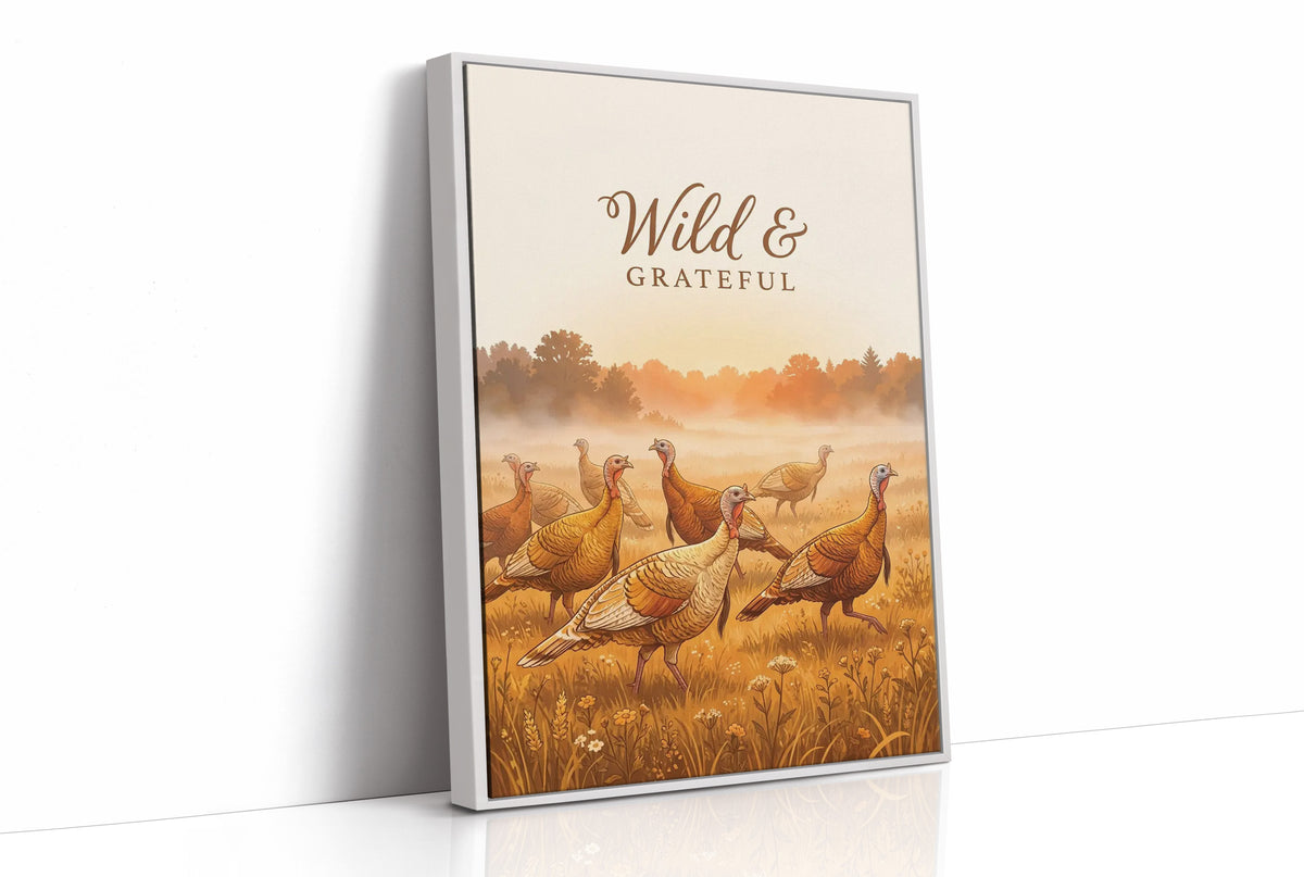 Wild & Grateful: Turkeys Leaving Town