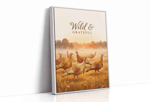 Wild & Grateful: Turkeys Leaving Town