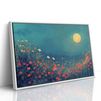 Poppies Dance Under Summer Moon