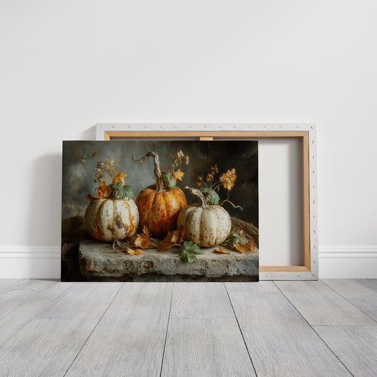Harvested Moments on Weathered Stone