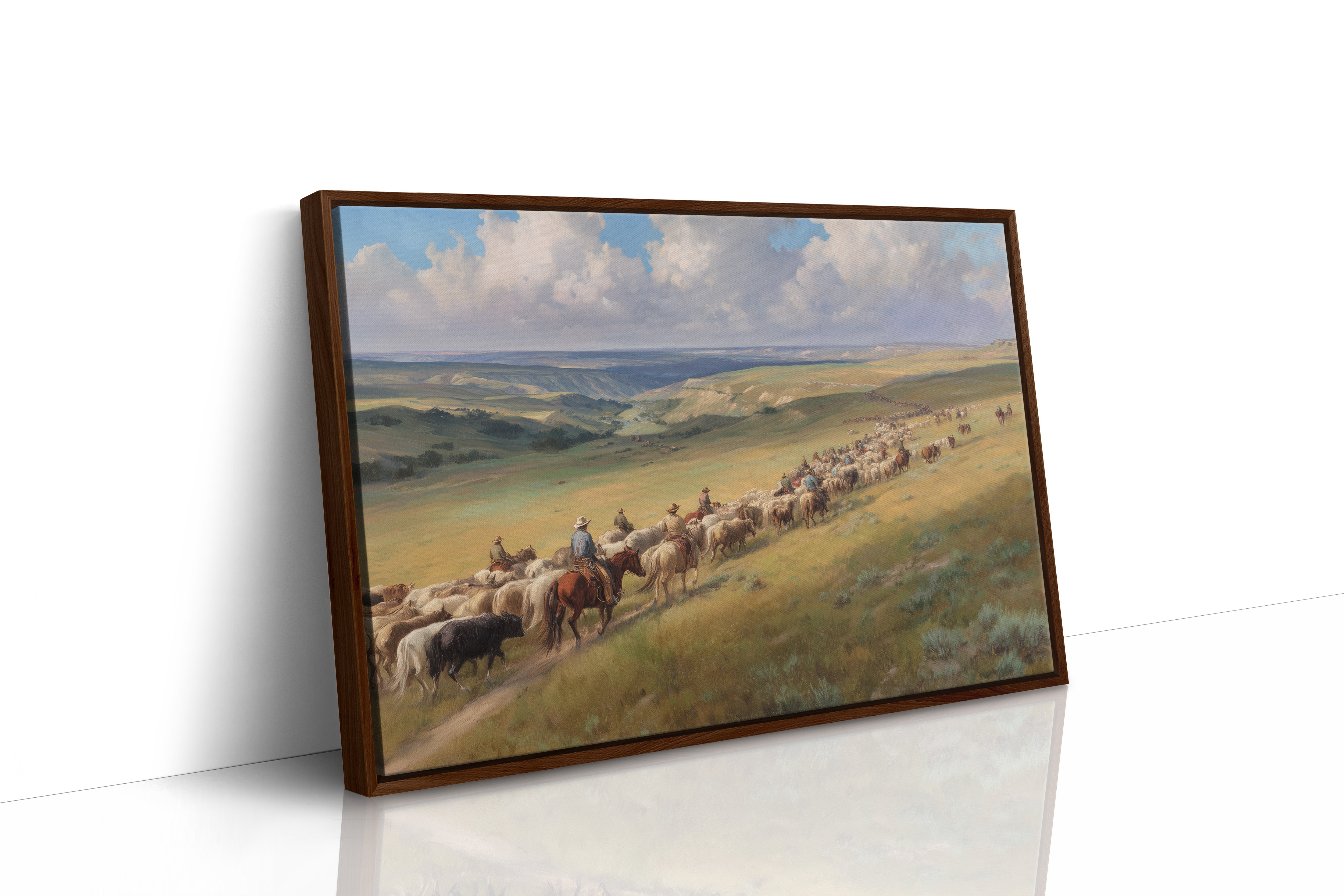 Nomadic Journey Across Endless Plains