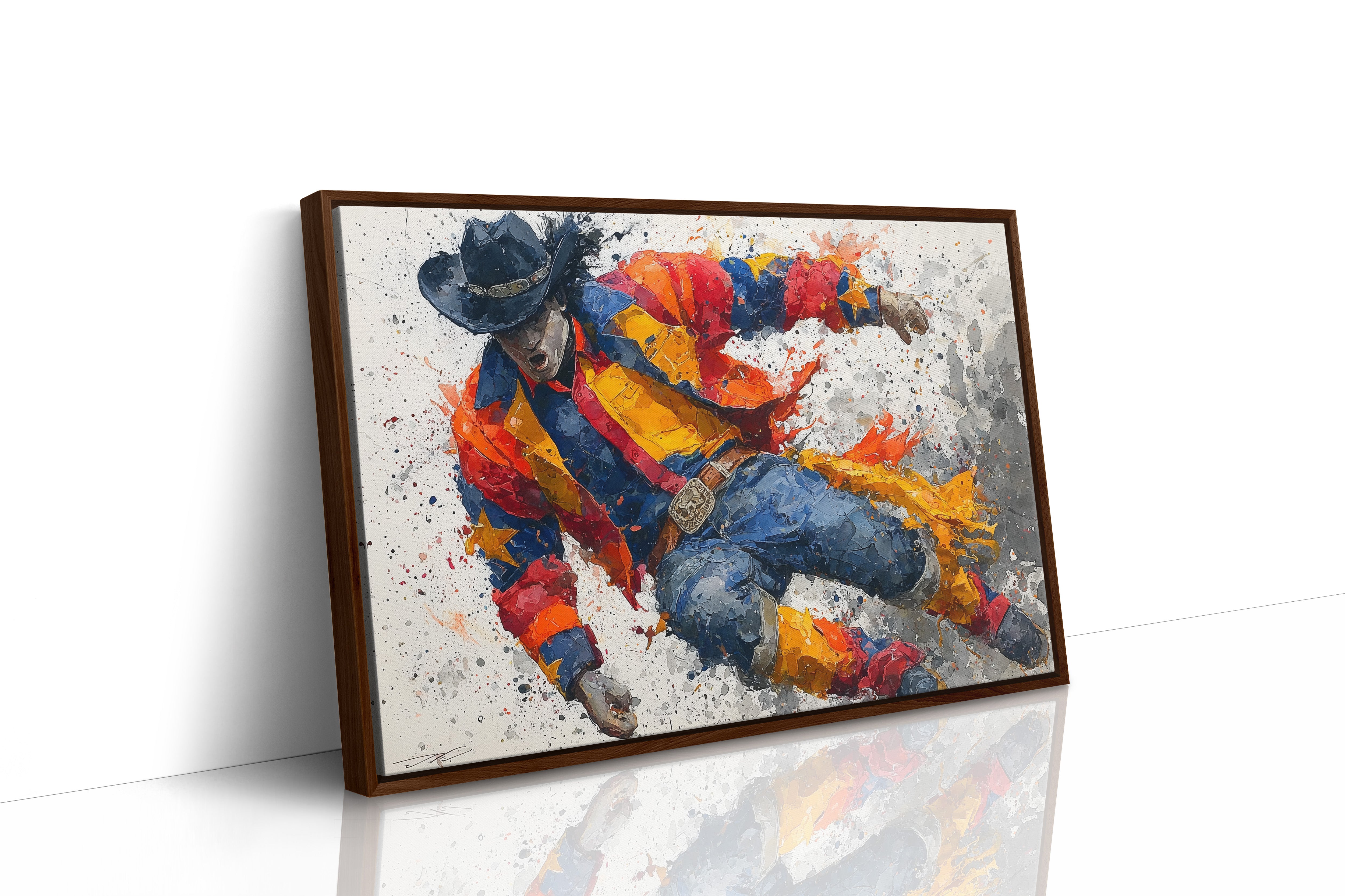 Rodeo Rider in Motion
