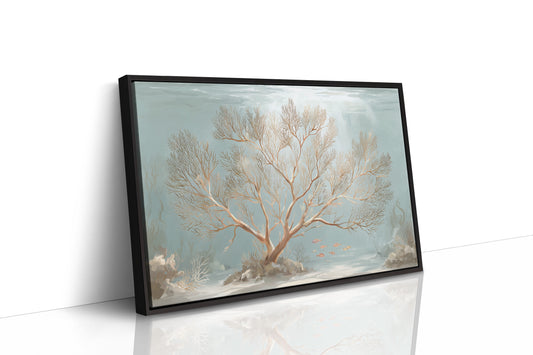 Coral Tree Beneath Azure Waters