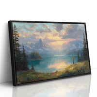 Tranquil Waters Reflect Heaven's Glow