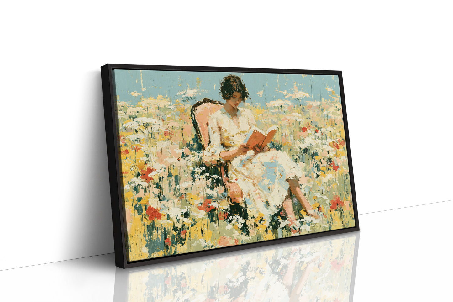 Reading Among the Wildflowers
