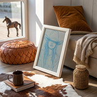 Blue Lines Paint Prairie Stories