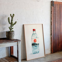 Mount Fuji Flows In Bottle