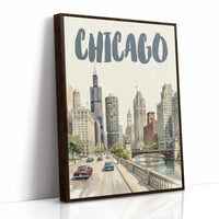 Chicago in Watercolor