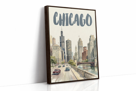 Chicago in Watercolor