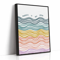 Progress Is Not Linear Retro Waves