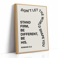 Stand Firm Be His
