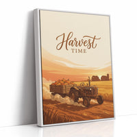 Harvest Time: Tractor Drives Itself