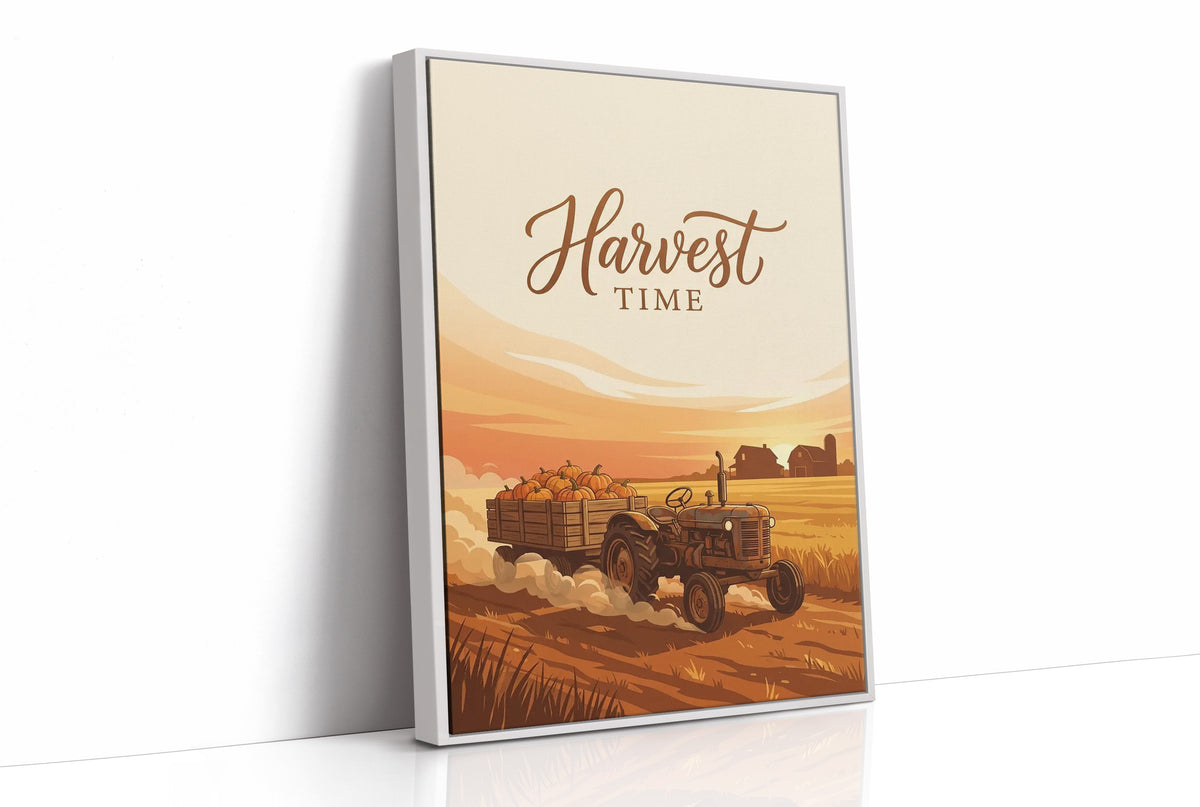Harvest Time: Tractor Drives Itself