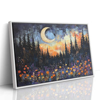 Moonlit Meadow Catches Fire Above