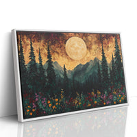 Alpine Meadows Catch Moonlight's Gold