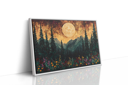 Alpine Meadows Catch Moonlight's Gold