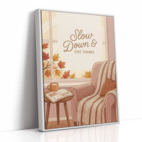 Slow Down & Give Thanks: Chair Already Claimed