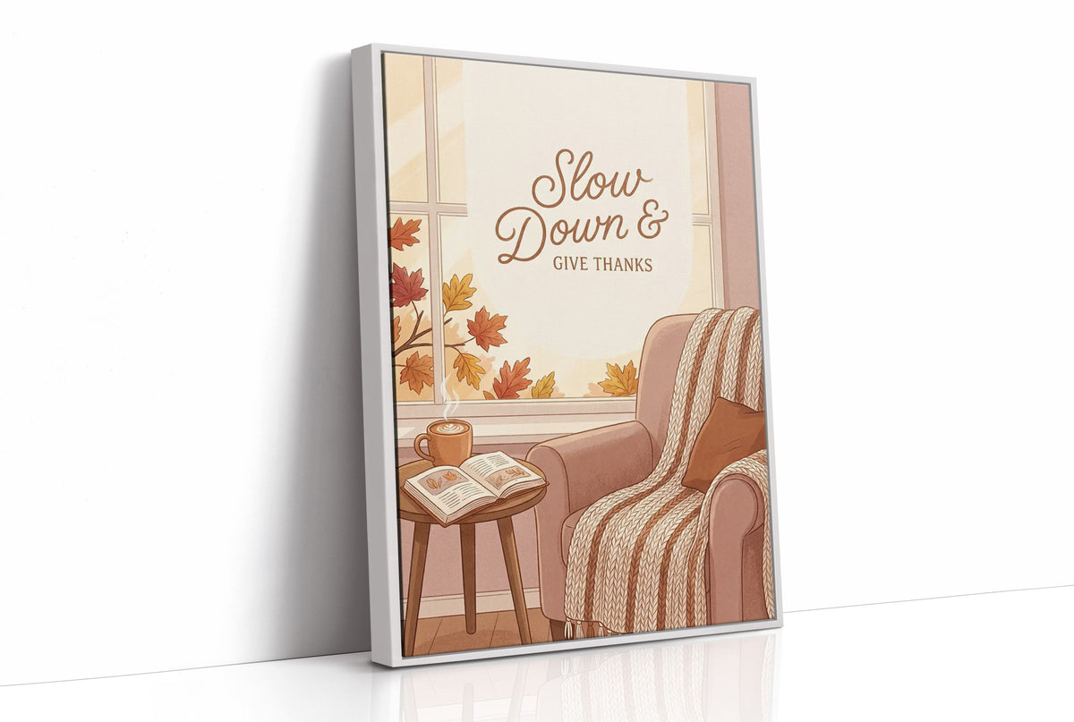 Slow Down & Give Thanks: Chair Already Claimed