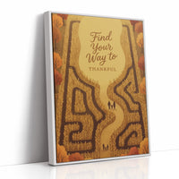 Find Your Way to Thankful: Corn Maze Edition