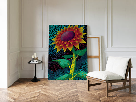 A Sunflowers Vibrant Rebellion