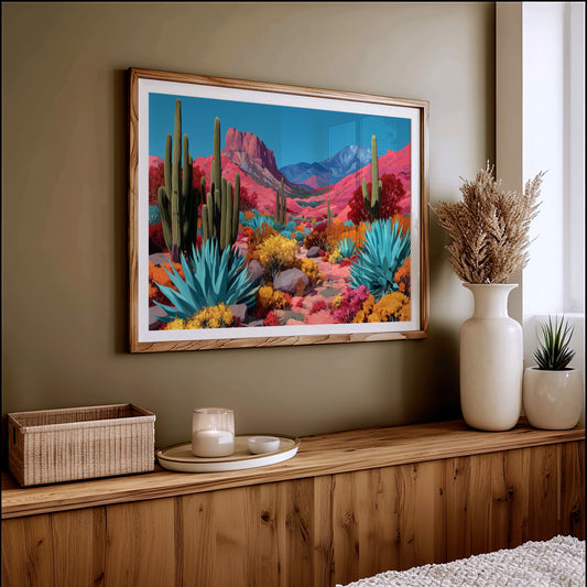Agave Blooms Paint Desert Rainbows