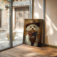 Havanese Western Outlaw