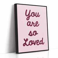 Loved in Cursive