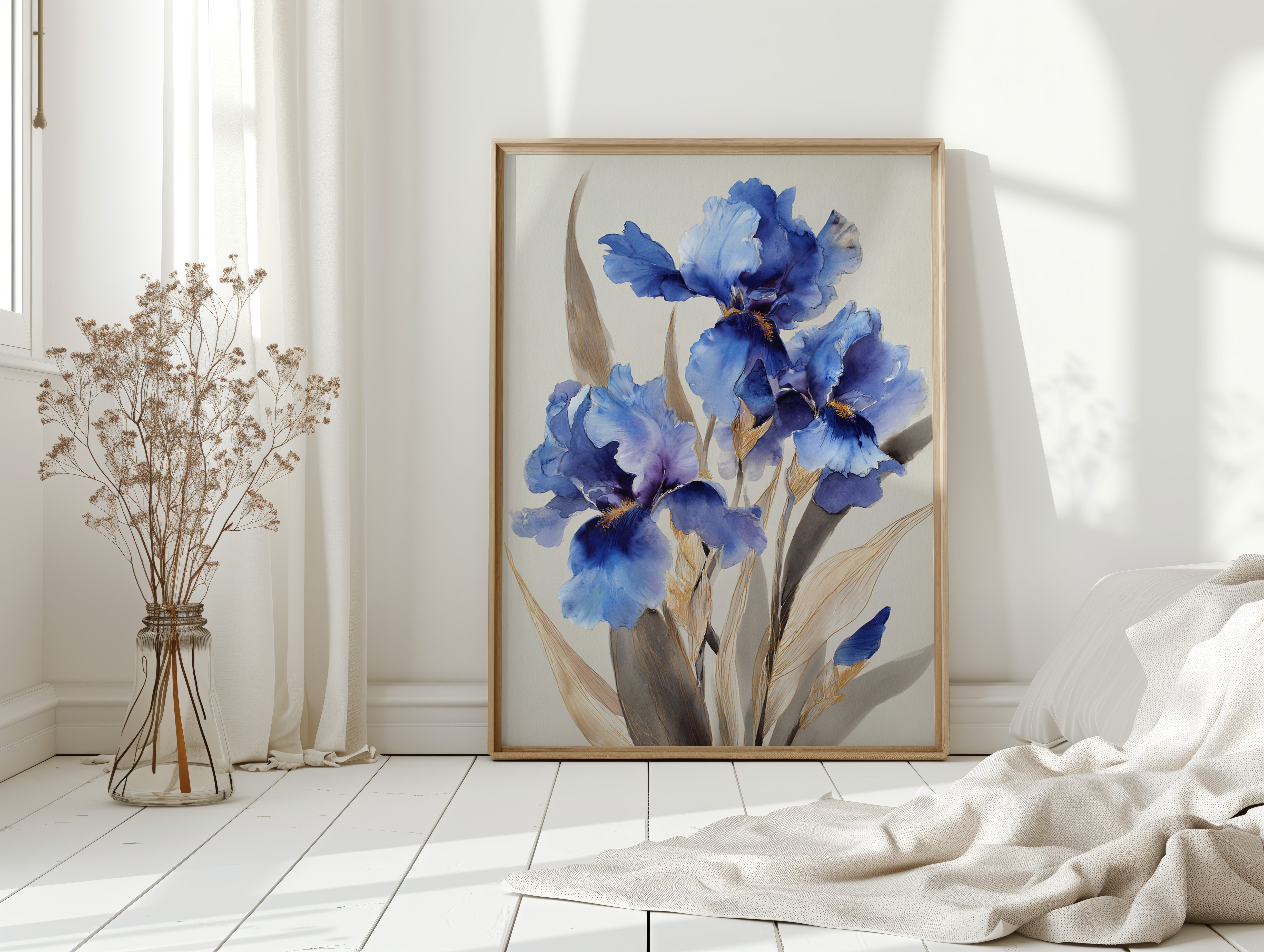 Beneath The Blue Petal Canopy