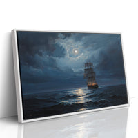 Moonlit Voyage On Ancient Tides