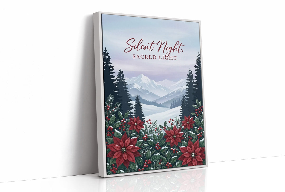 Silent Night, Sacred Light: Poinsettias Kept It Down