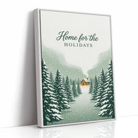 Home for the Holidays: Driveway Not Shoveled