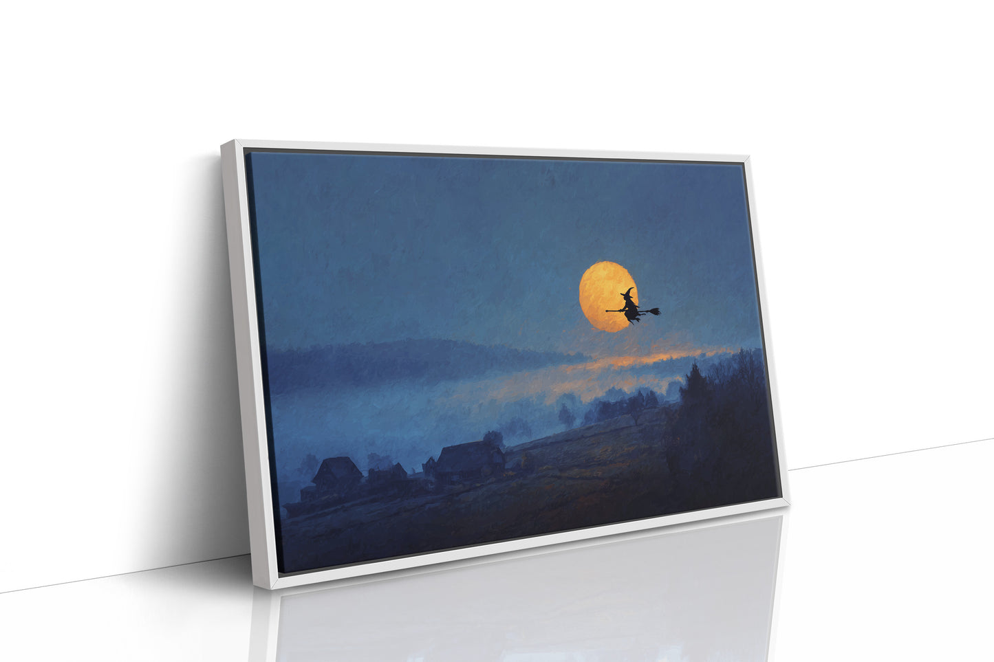 Harvest Moon Beckons Ancient Flight