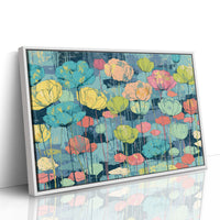 Poppy Pond, Impressionist Rainbow