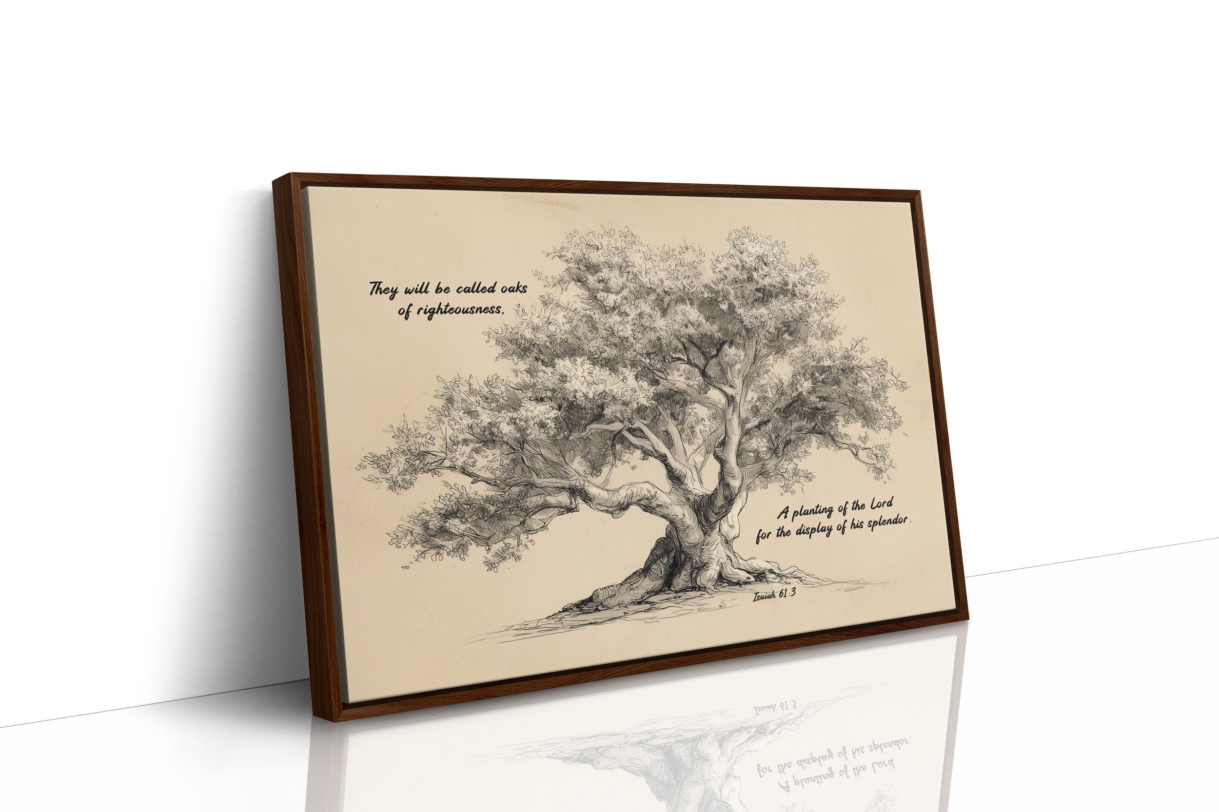 Ancient Oak Whispers Biblical Truth