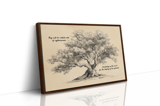 Ancient Oak Whispers Biblical Truth
