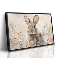 Curious Companion Among Meadow Blooms