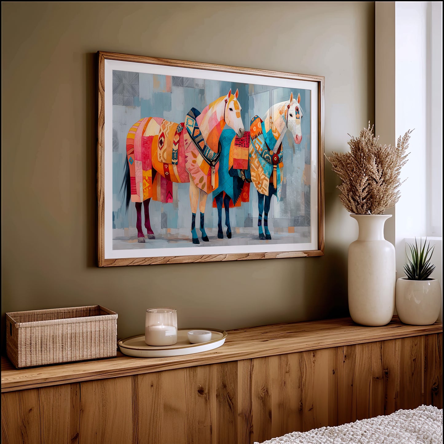 Painted Ponies Wear Desert Stories