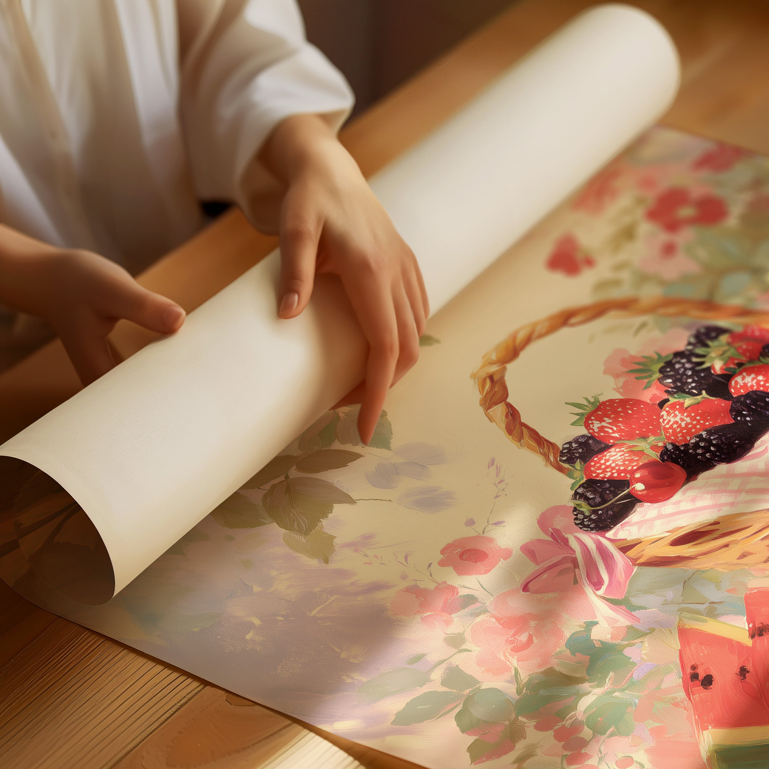 Summer Picnics On Gingham Days