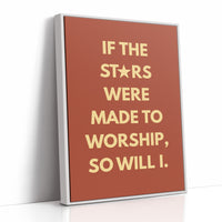 Celestial Vows In Terracotta Skies