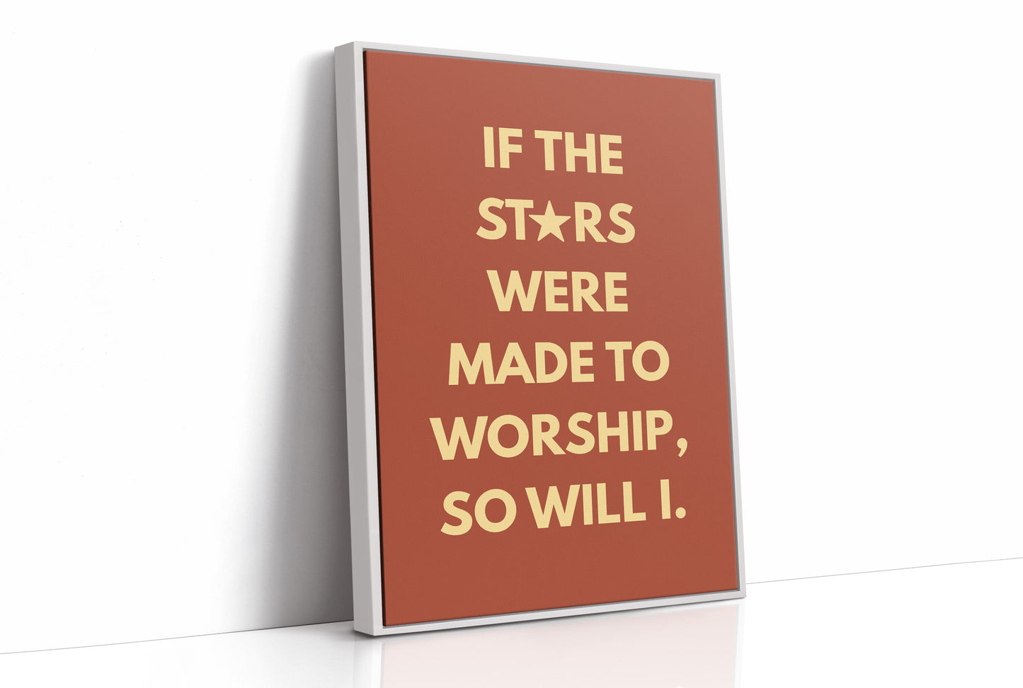 Celestial Vows In Terracotta Skies