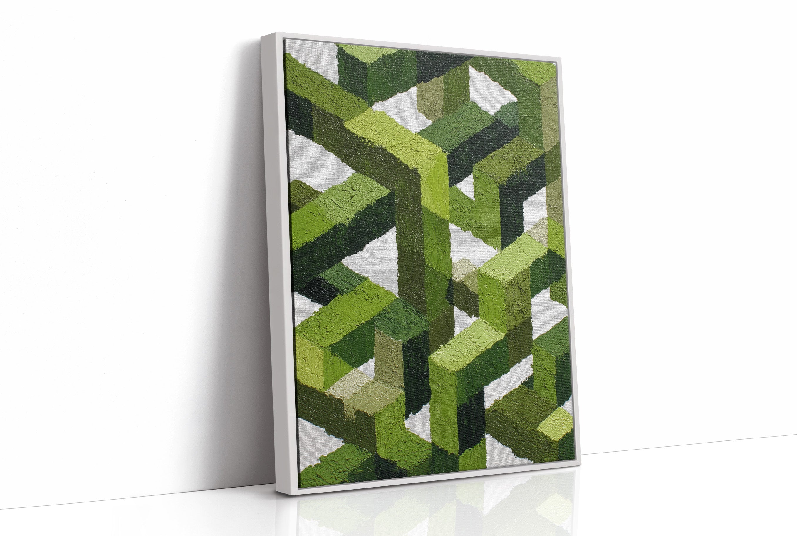 The Grid Thinks in Green