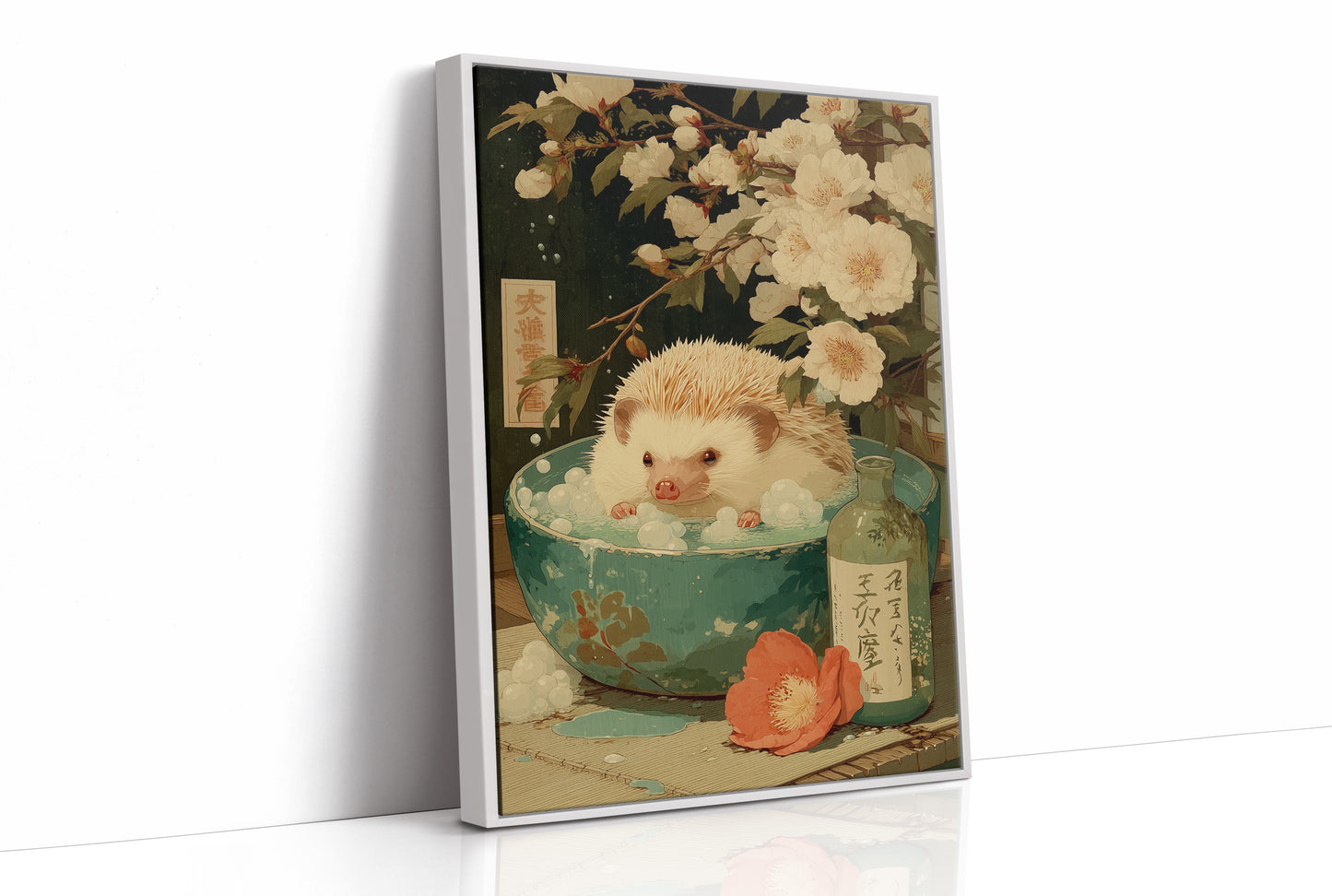 Hedgehog's Cherry Blossom Tea Party