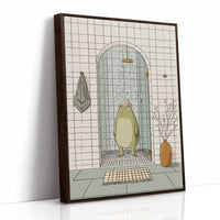 Steam Beneath The Arched Tile